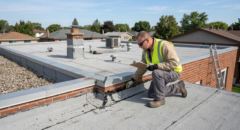 Roof Damage Inspection in Avon, OH