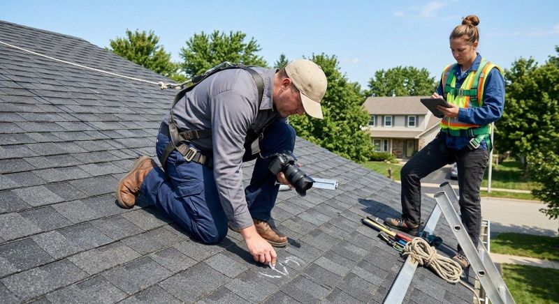 Roof Damage Inspection in Berea, OH
