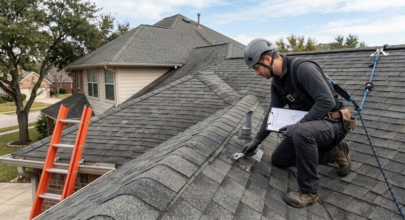 Roof Damage Inspection in Medina County, OH