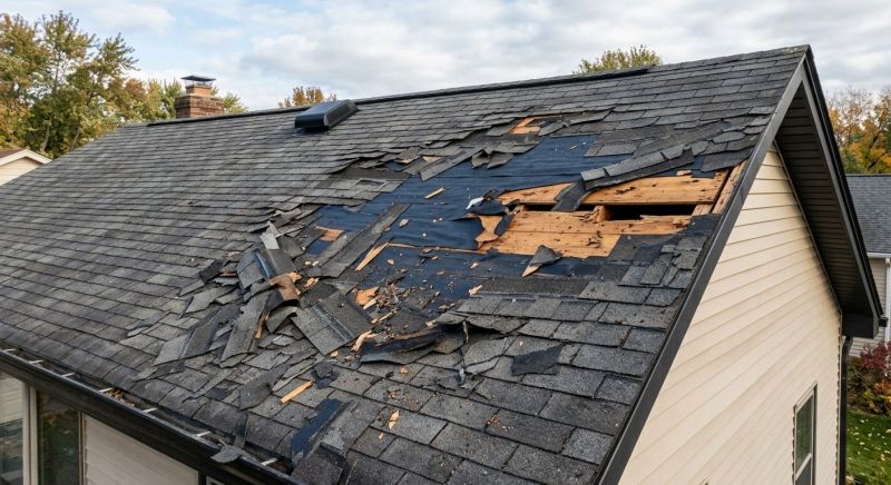 Roof Damage Repair in Avon, OH