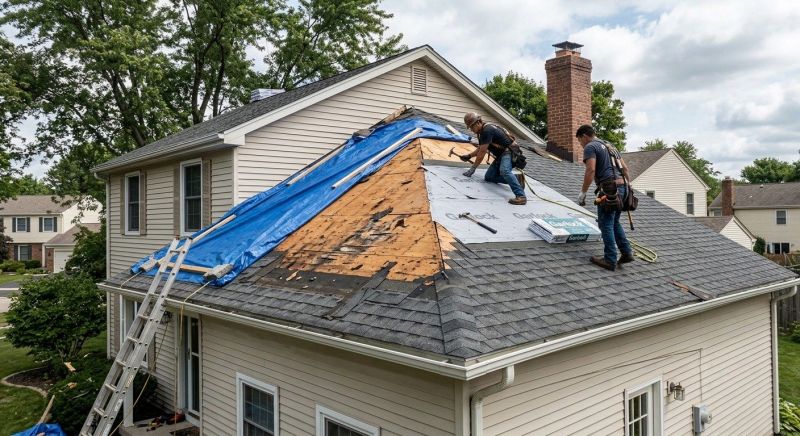 Roof Damage Repair in Medina County, OH