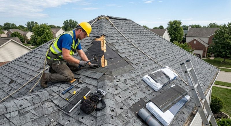 Roof Damage Repair in Orrville, OH