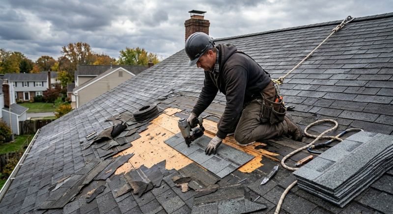 Roof Damage Restoration in Hudson, OH