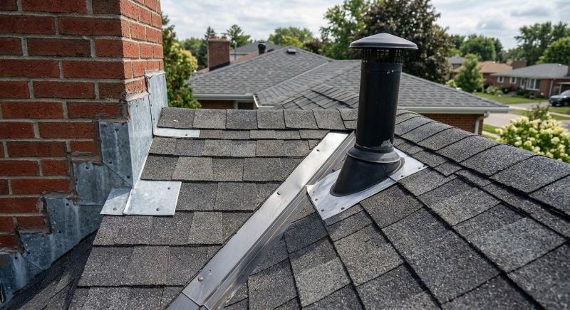 Roof Flashing Installation in Cuyahoga County, OH