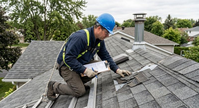 Roofing Evaluation in North Ridgeville, OH