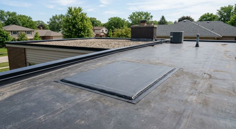 Rubber Roof Repair in Medina, OH