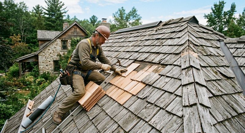 Shake Shingle Repair in Cuyahoga County, OH