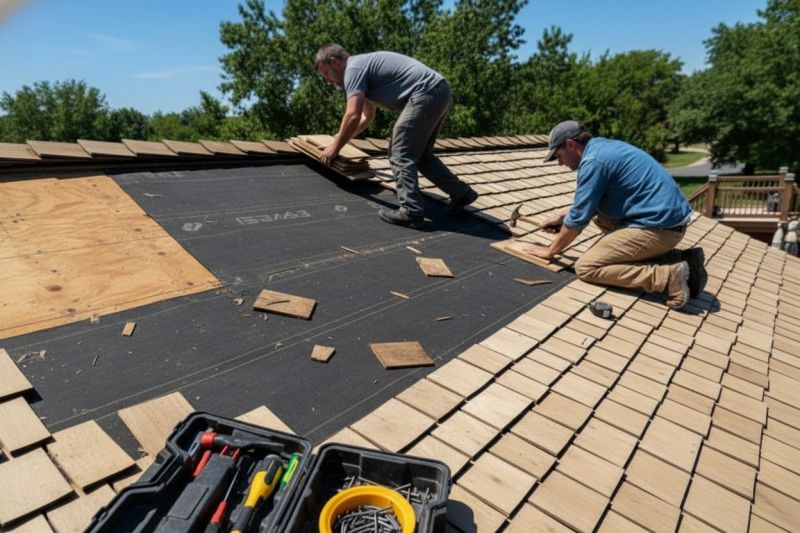 Shake Shingle Repair in Tallmadge, OH
