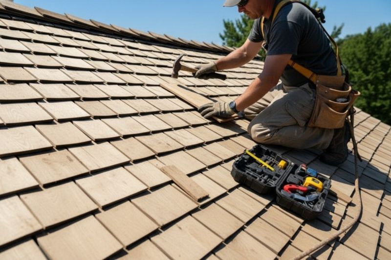 Shake Shingle Repair in Wooster, OH