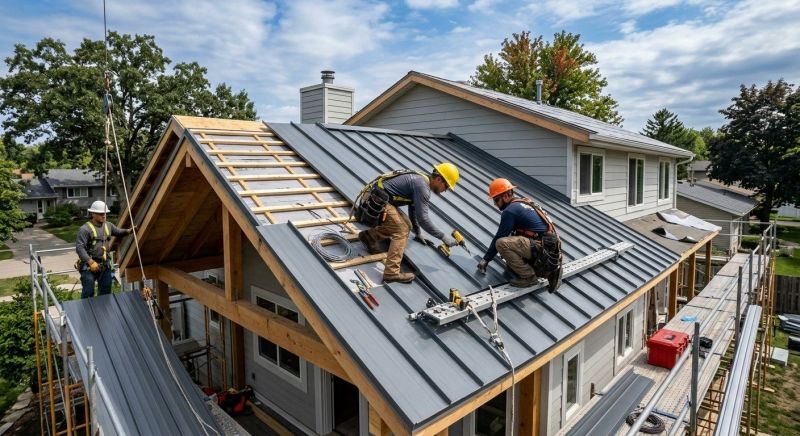 Sheet Roofing Installation in Brunswick, OH