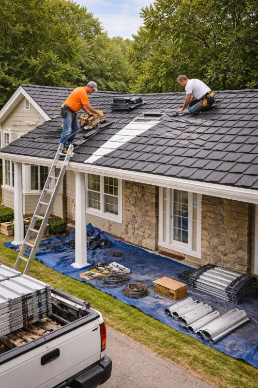 Sheet Roofing Installation in Richfield, OH