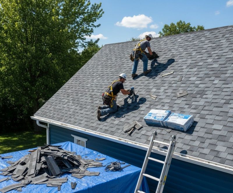Shingle Roof Replacement in Hudson, OH