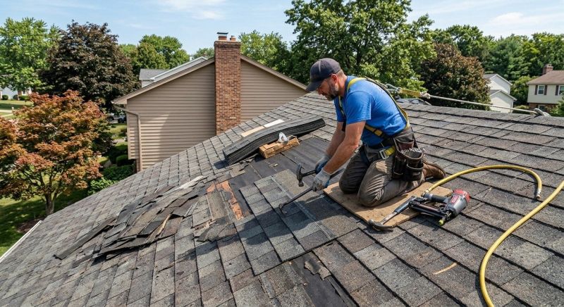 Shingles Repair in Brunswick, OH