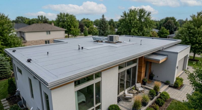 Single Ply Roof Installation in North Ridgeville, OH