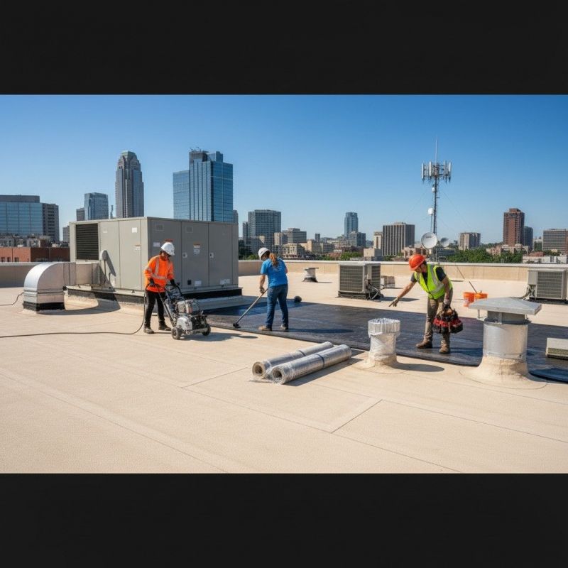 Single Ply Roof Repair in Brecksville, OH
