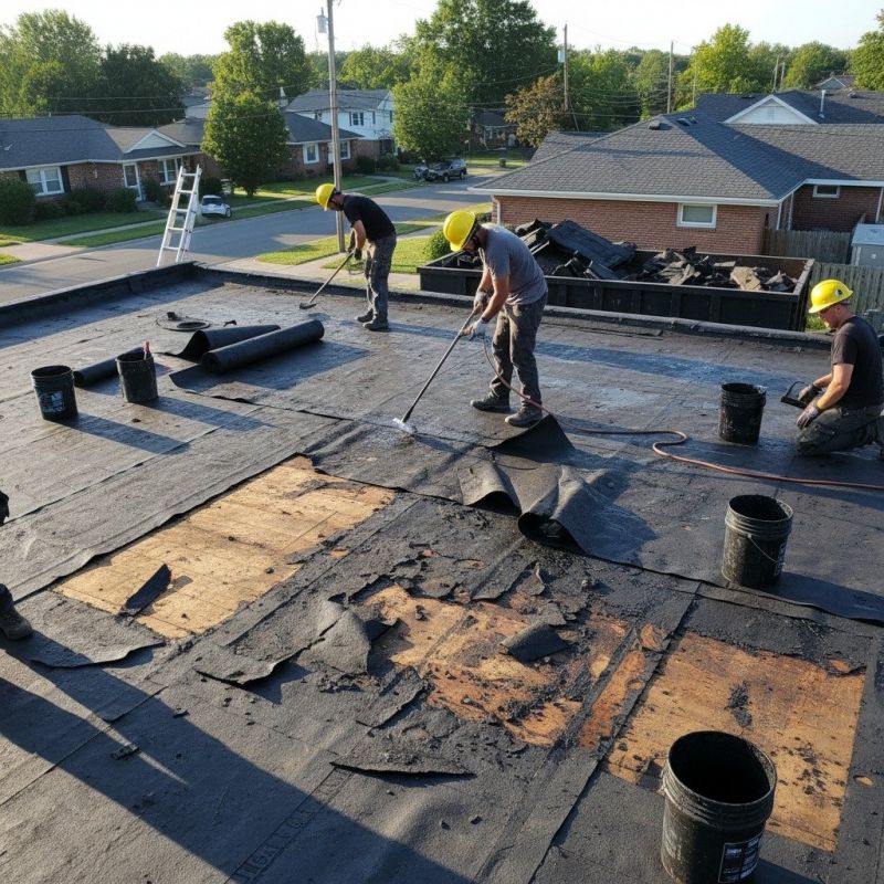 Single Ply Roof Repair in Brecksville, OH