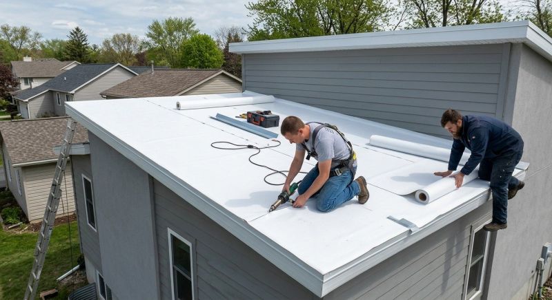 Single Ply Roof Repair in Orrville, OH