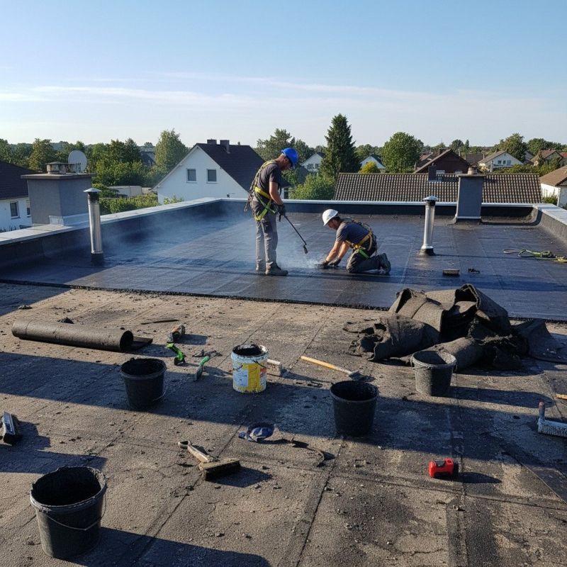 Single Ply Roof Repair in Tallmadge, OH