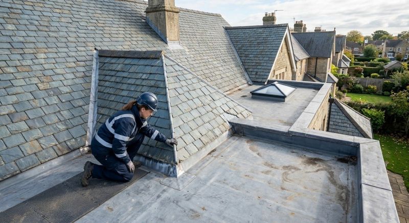 Slate Roof Inspection in Medina County, OH
