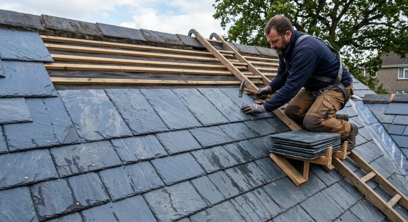 Slate Roof Installation in Richfield, OH