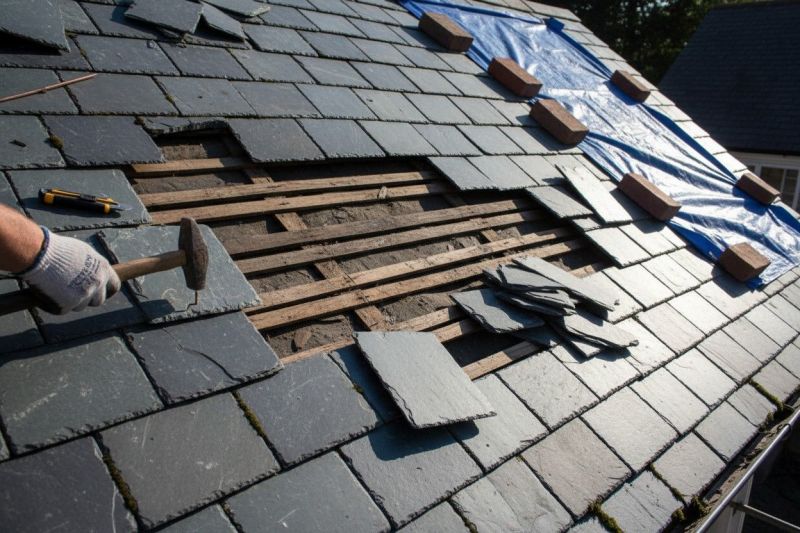 Slate Roof Repair in Akron, OH