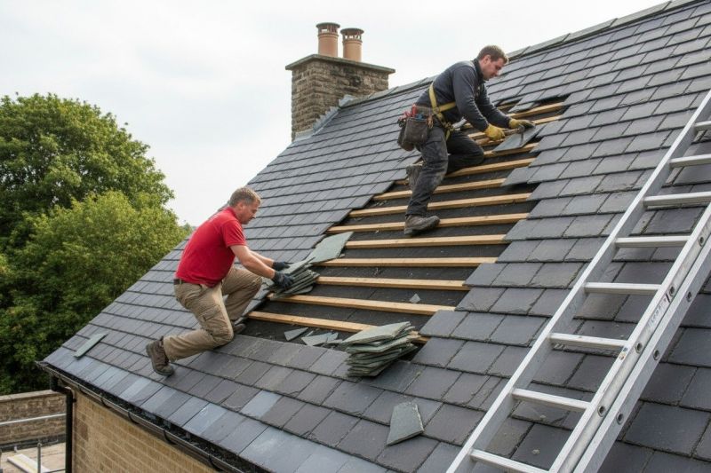 Slate Roof Repair in Brunswick, OH
