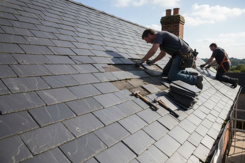 Slate Roof Repair in Hudson, OH