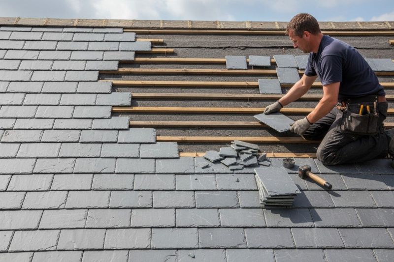 Slate Roof Repair in Lagrange, OH