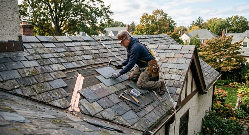 Slate Roof Repair in Wadsworth, OH