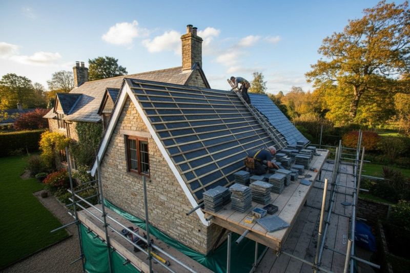 Slate Roof Replacement in Avon, OH