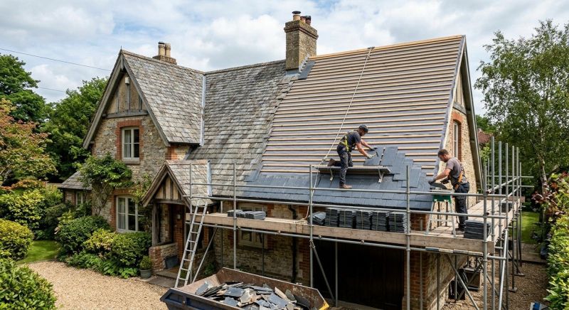 Slate Roof Replacement in Barberton, OH