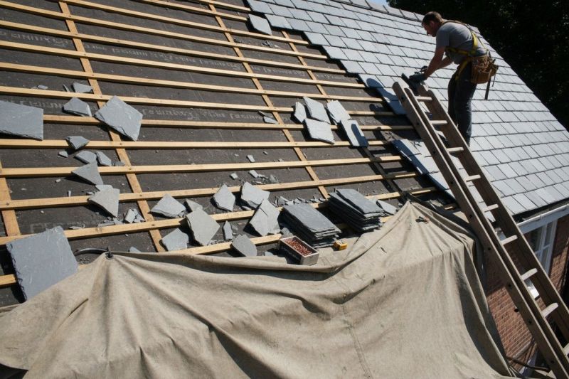 Slate Roof Replacement in Elyria, OH