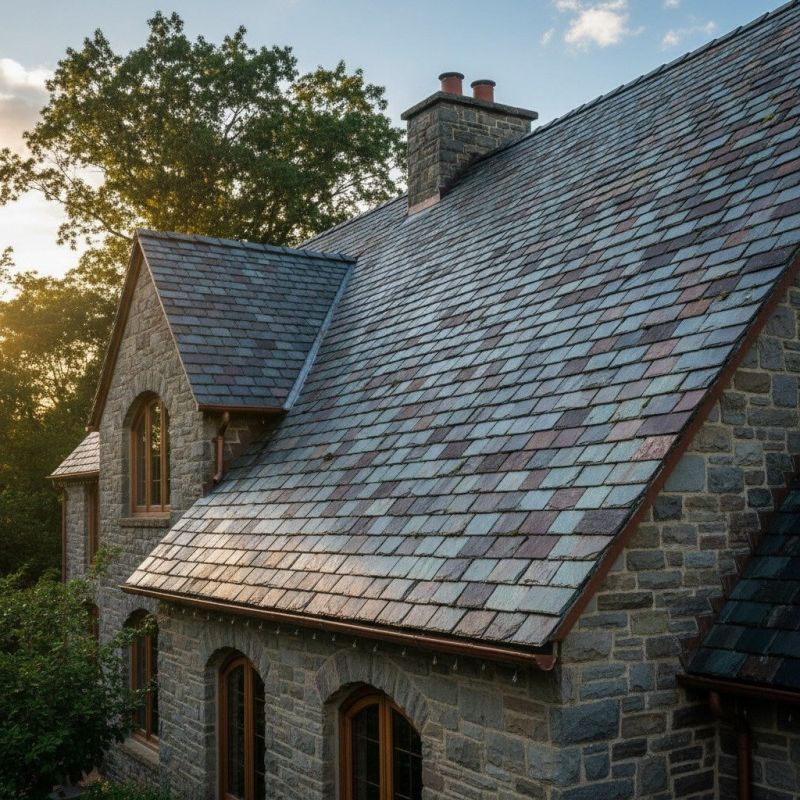 Slate Roof Replacement in Lagrange, OH