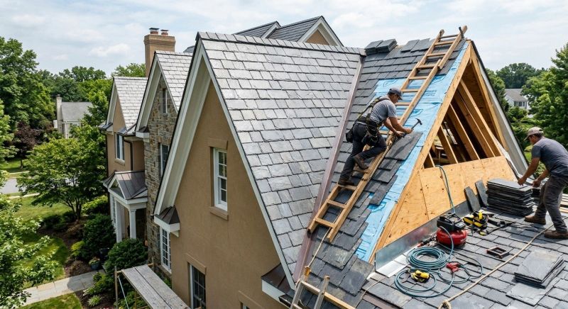 Slate Shingles Repair in Cuyahoga County, OH