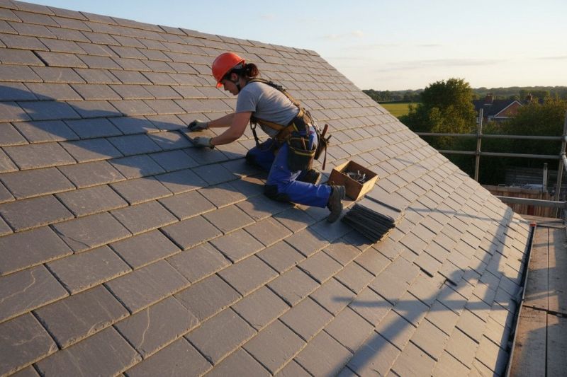 Slate Shingles Repair in Medina County, OH