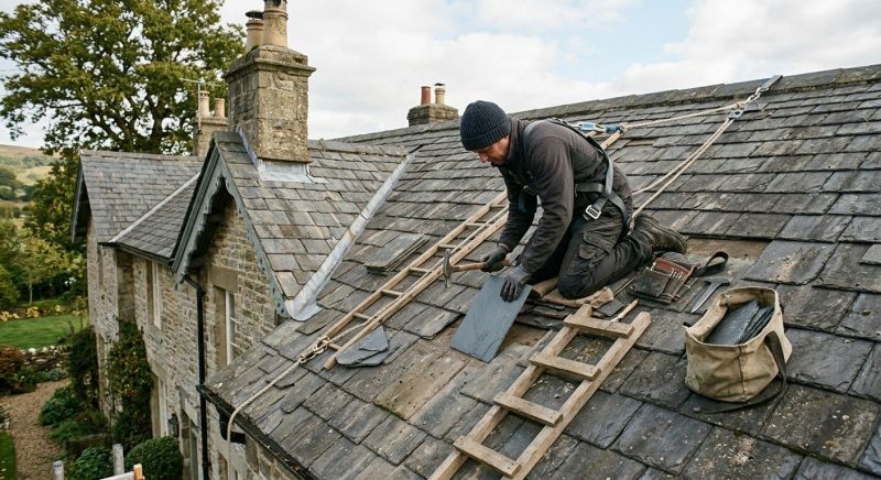 Slate Shingles Repair in Valley City, OH
