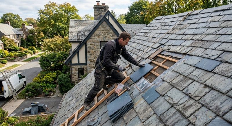 Slate Shingles Repair in Wadsworth, OH