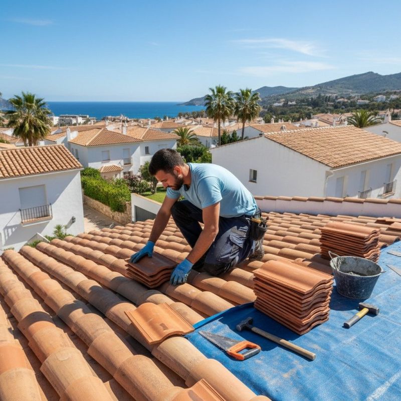Spanish Tile Roof Repair in Medina County, OH