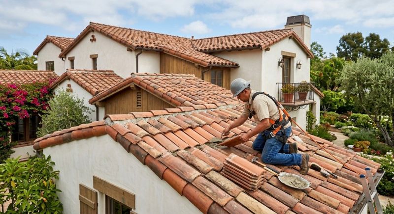 Spanish Tile Roof Repair in Medina County, OH