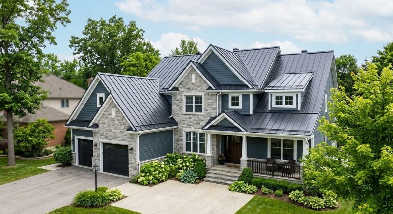 Steel Roof Replacement in Berea, OH