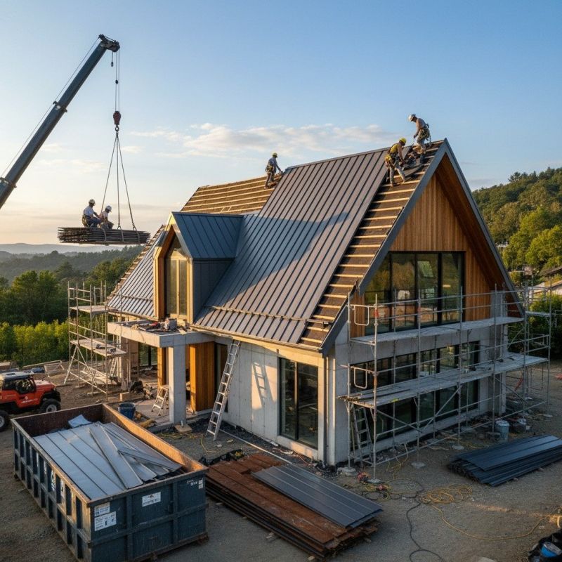 Steel Roof Replacement in Strongsville, OH