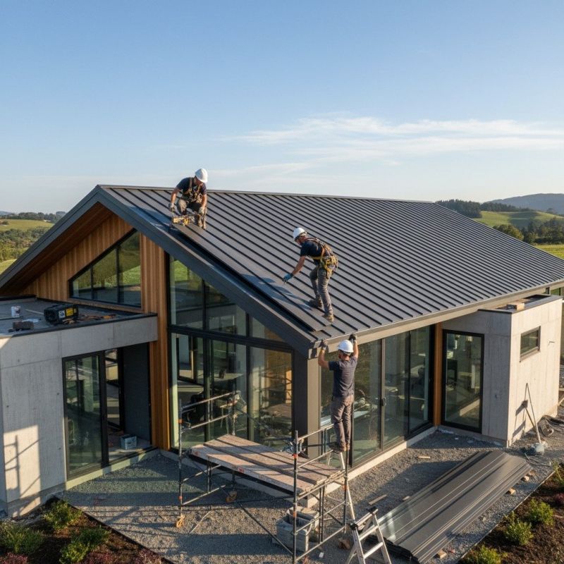 Steel Roof Replacement in Summit County, OH