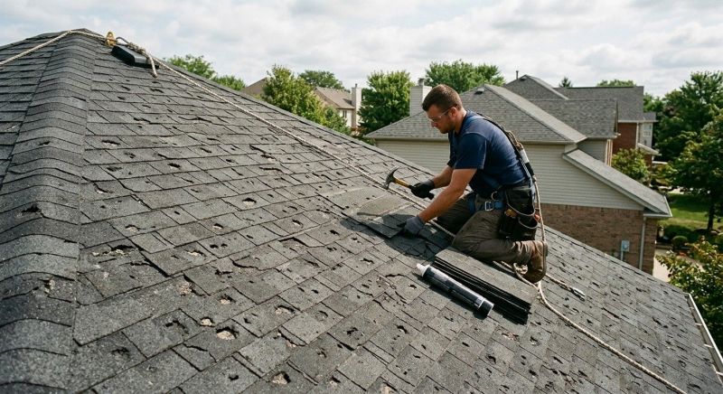 Storm Damage Roof Repair in Brunswick, OH