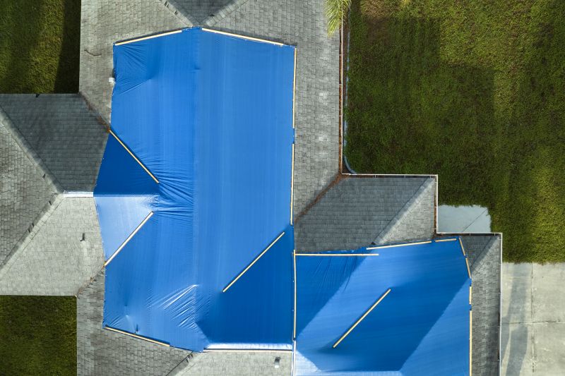 Storm Damage Roof Tarping in Medina County, OH