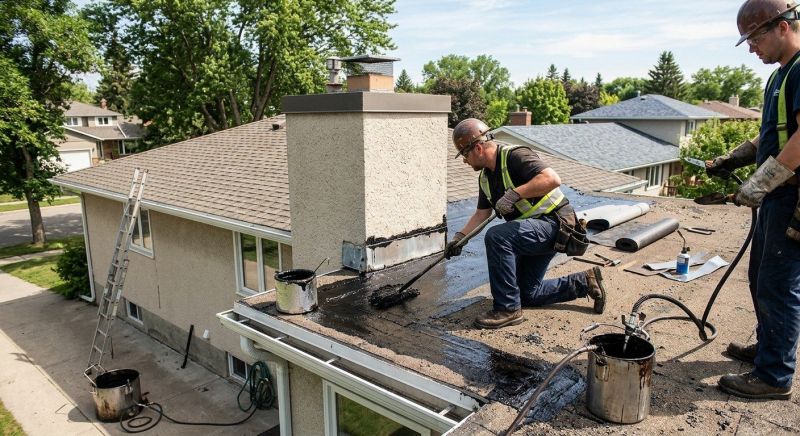Tar And Gravel Roof Repair in Lorain County, OH