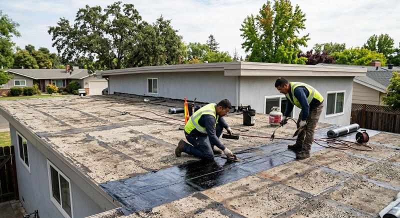 Tar Roof Repair in Broadview Heights, OH
