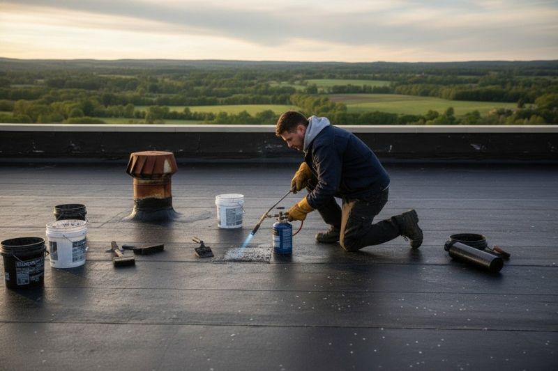 Tar Roof Repair in Medina County, OH