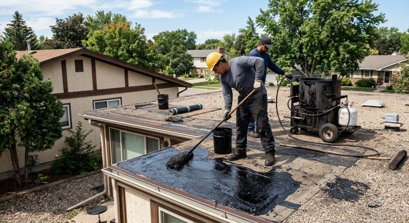 Tar Roof Repair in West Salem, OH
