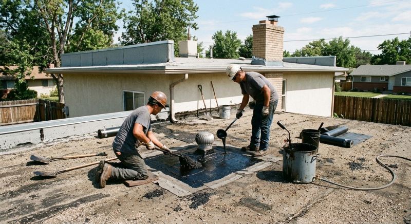 Tar Roof Repair in West Salem, OH