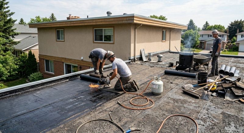 Tar Roof Repair in West Salem, OH